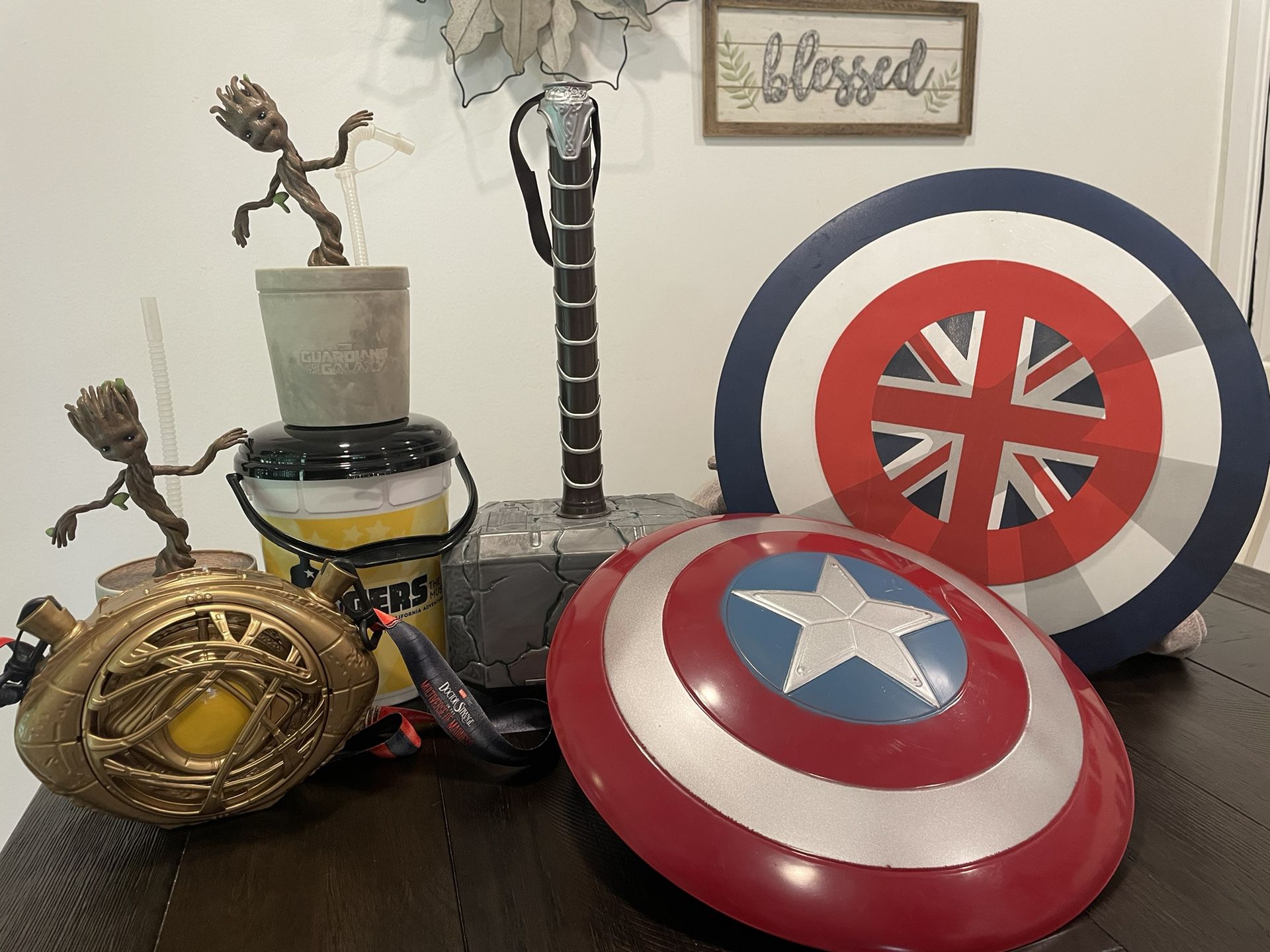 Disneys California adventure Avengers Campus Sippers And Popcorn Buckets