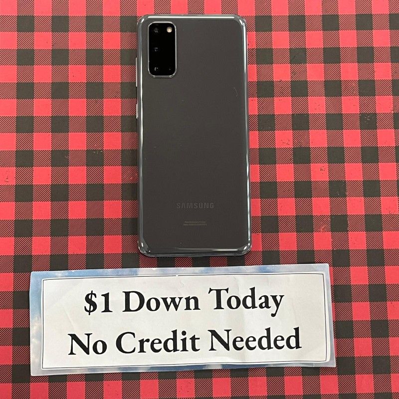 Samsung Galaxy S20 -PAYMENTS AVAILABLE-$1 Down Today 