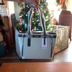 Purse NEW Nine West Large Canvas Bag