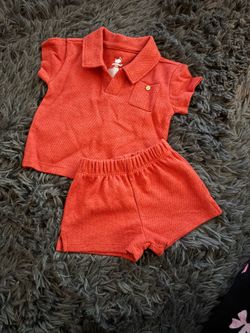 Baby boy matching set
