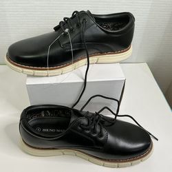 Bruno Marc Kids Black Shoes