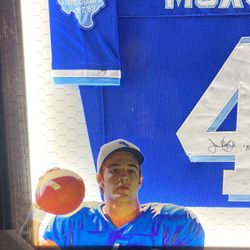 Varsity Blues Signed Jersey Moxon  James Van Der Beek