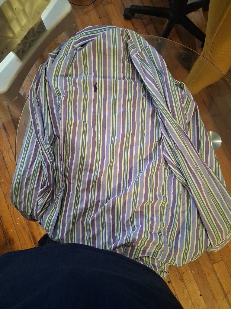 Men's Polo Ralph Lauren Striped Long Sleeve Shirt