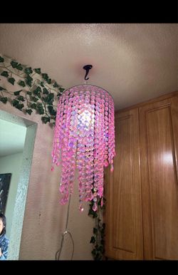 Pink lightbulb