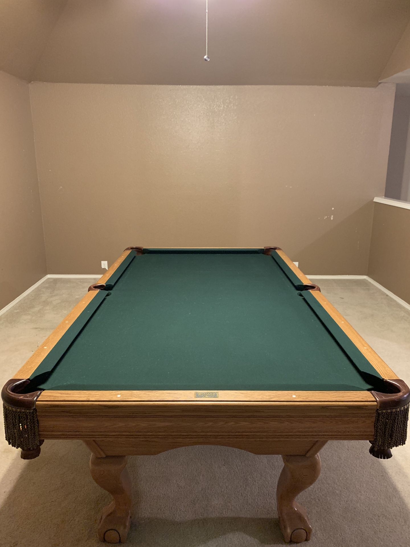 Brunswick Manchester Pool Table + Accessories