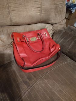Red Michael Kors Bag