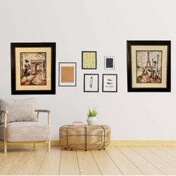 🌸Springtime Paris Eiffel Tower Art Print Home Decor Wall 15x18 Poster Matted