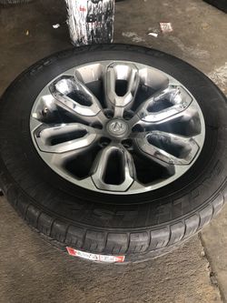2019 Dodge Ram wheels
