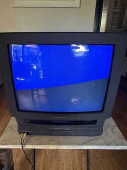 Panasonic PV-M2045 20" CRT TV/VCR Combo – Tested & Working