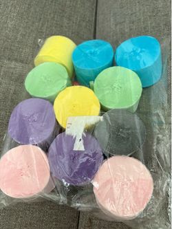 Party balloons and streamers