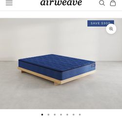 Airweave Nagomi 1.0 Mattress – Queen (Retail $3,995)
