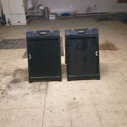 2 Double Sided Sign Stands