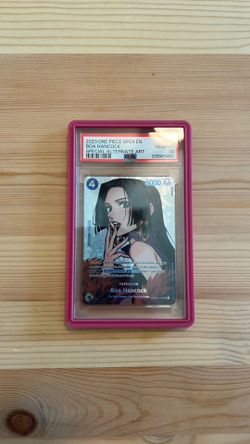 2023 ONE PIECE BOA HANCOCK SPEC ALT ART OP04-KINGDOMS OF INTRIGUE #078 PSA 10