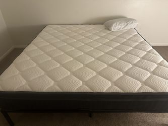 Brand New King Size Mattress With Frame