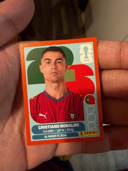 Ronaldo Red Panini WC 2026 Card