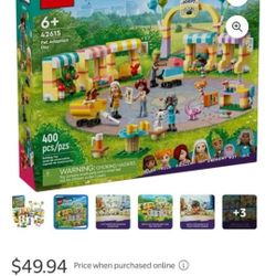 Lego pet adoption day