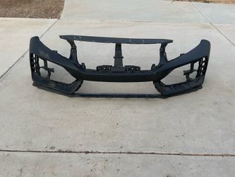 Honda civic type r front bumper 2016 and 2017 and 2018 and 2019 and 2020 and 2021
