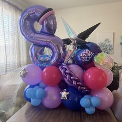 Kpop demon hunters Balloon decorations customized luxury birthday event