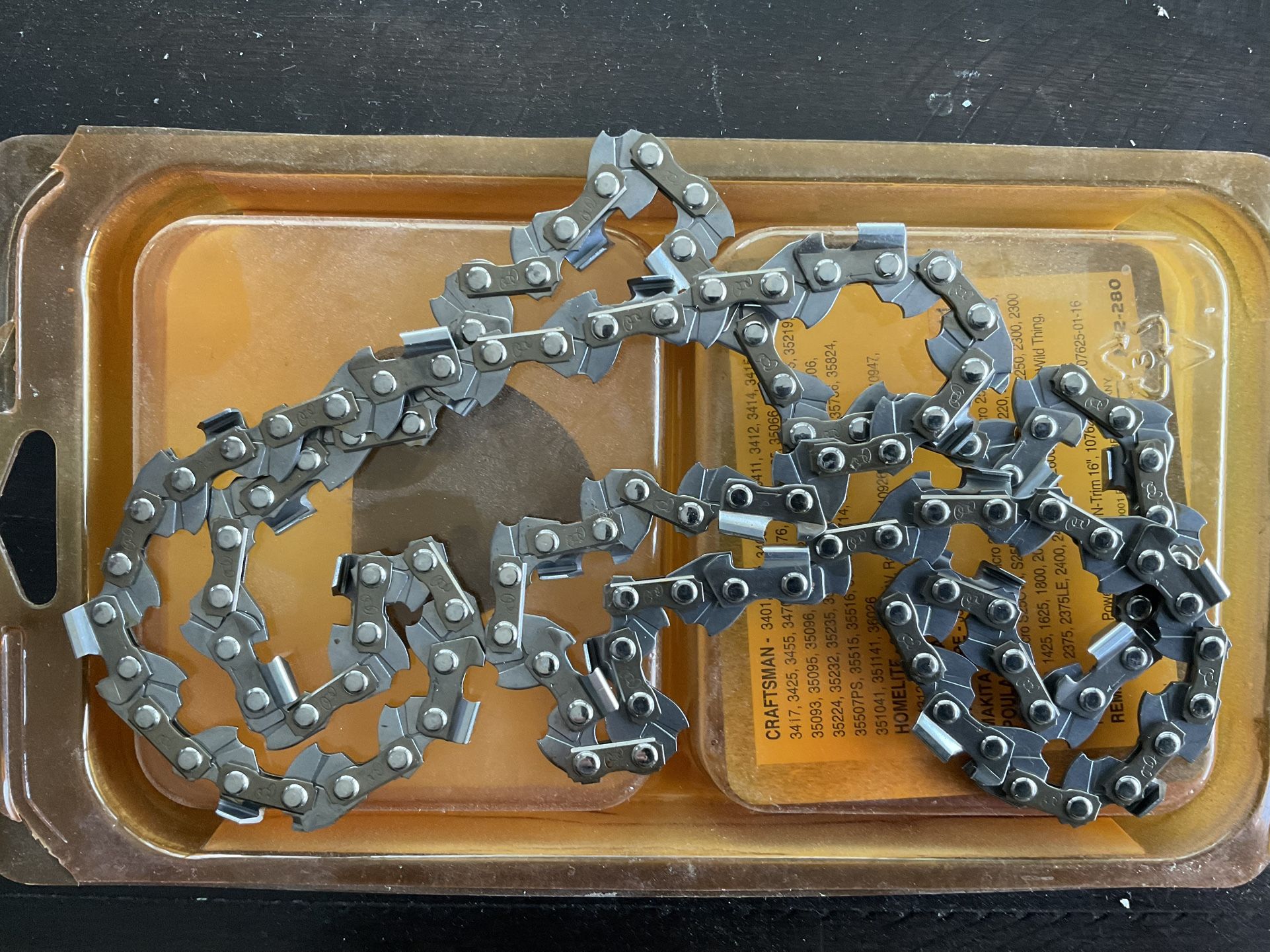 Poulan Y56 16 inch chainsaw chain NOS 462-280 Powercare