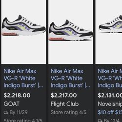 Nike Air Max VG-R (White Indigo Blast)