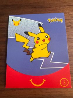 McDonalds 2021 Pokemon Pack