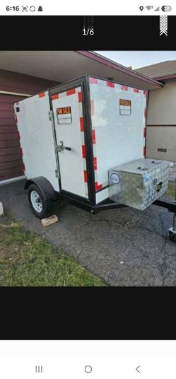 2023 Enclosed 4X6X5 Trailer