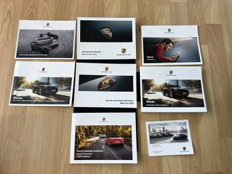 📕 Owner’s Manual📕 For 18 Porsche Macan
