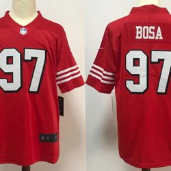 San Francisco 49ers #97 Nick Bosa Stitched Jersey 