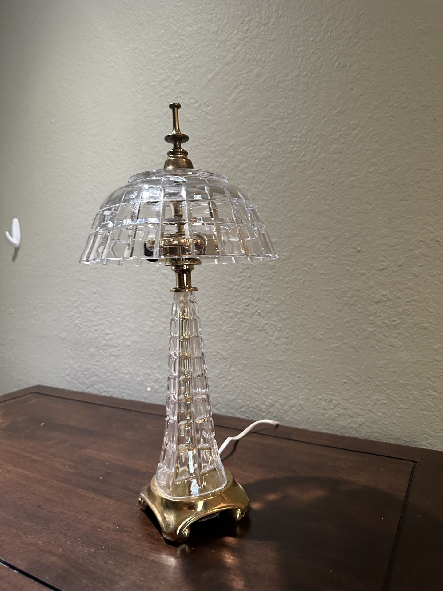 Vintage Dresden Lamp