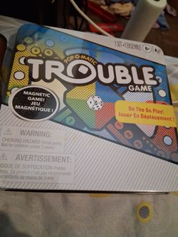 Trouble and Sorry board games