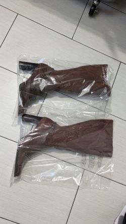 Genuine authentic real leather boots