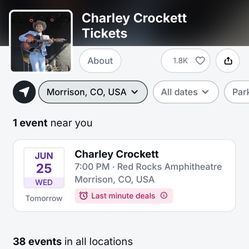 Charley Crockett at Red Rocks!!!