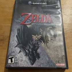 GameCube The Legend Of Zelda Twilight Princess Case And Manual Only No Game 