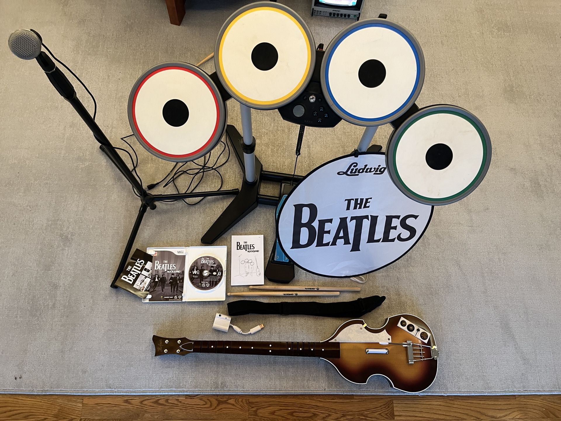 Beatles Rock band For Wii