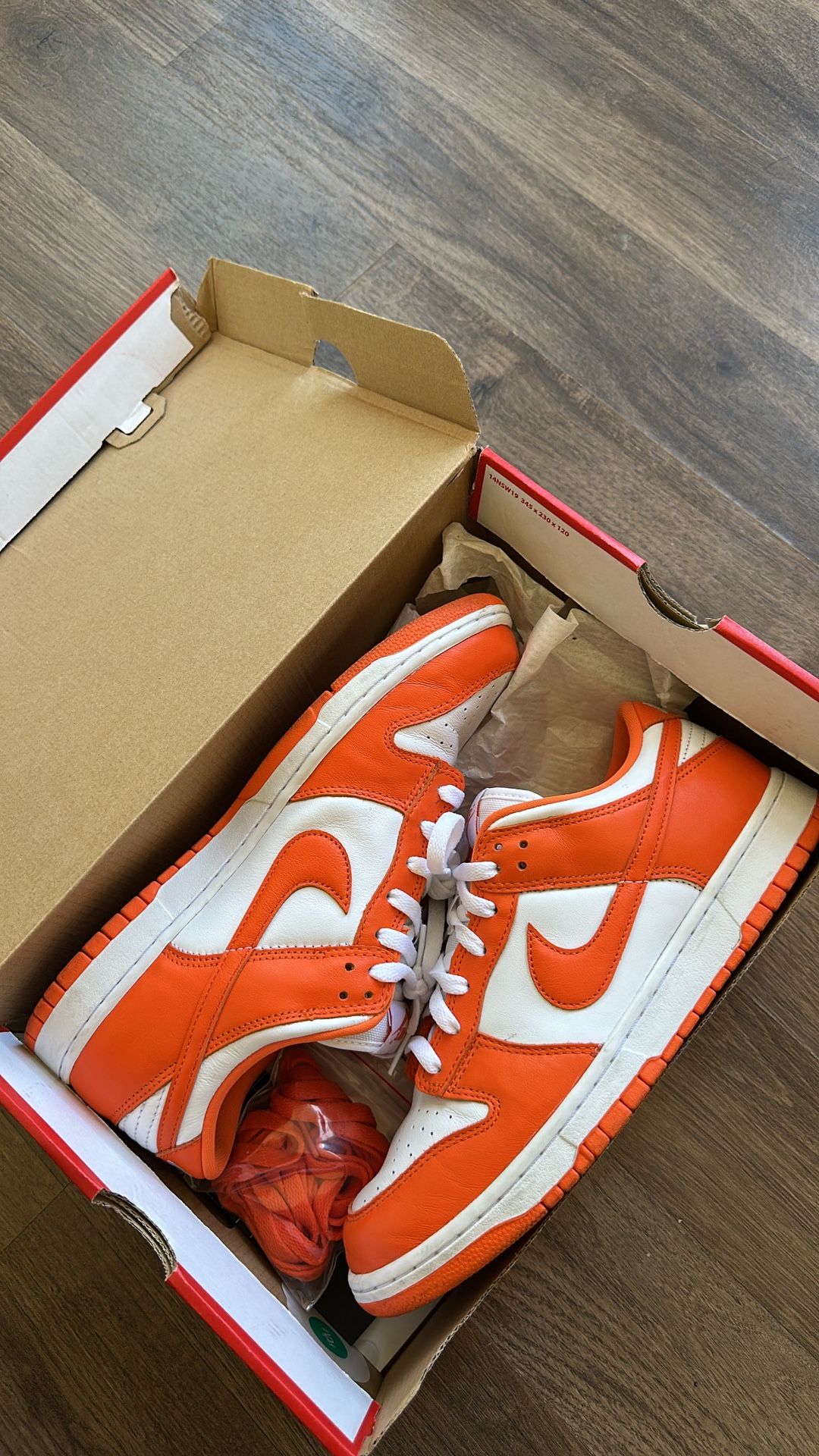 Dunk Low Sp “Syracuse” size 11.5
