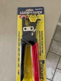 Pittsburgh Leather Punch Tool