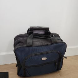Carry Case- Briefcase Travel Bag On Wheels