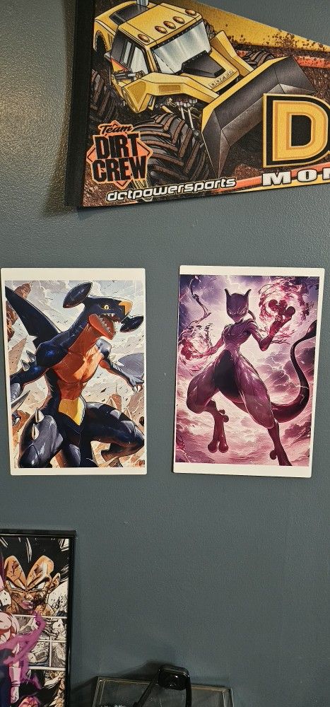 3D Poster 8x11 Pokemon, Naruto, Dragon Ball Z, Yu-Gi-Ho, and much more anime