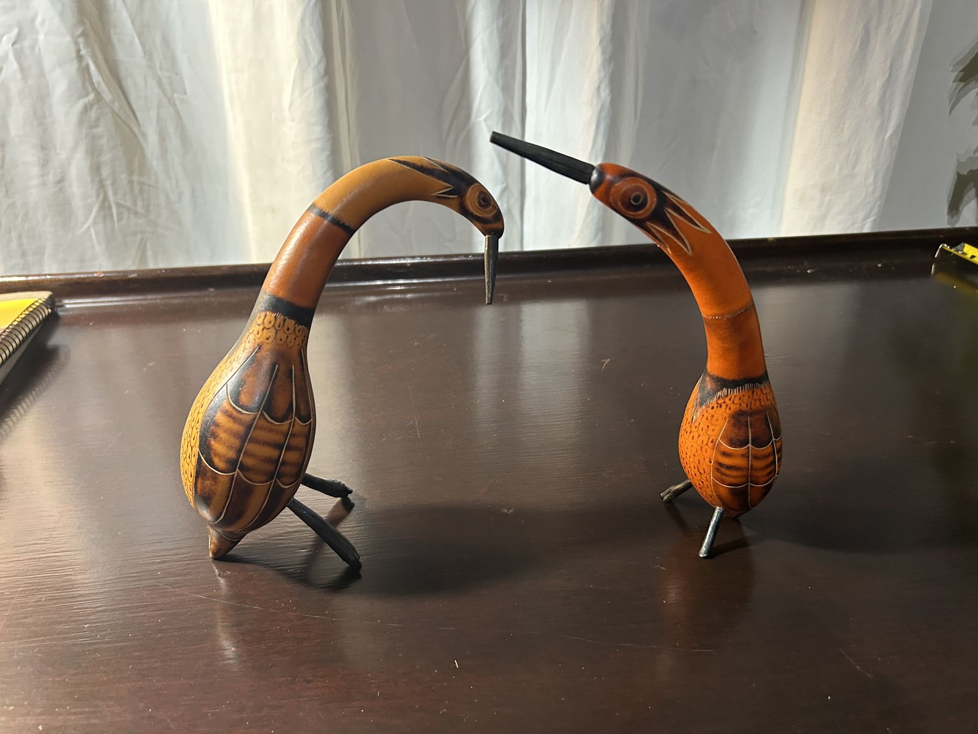 Hand Made Vintage Maraca Birds