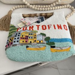 Viral Portofino Beaded Bag NWT