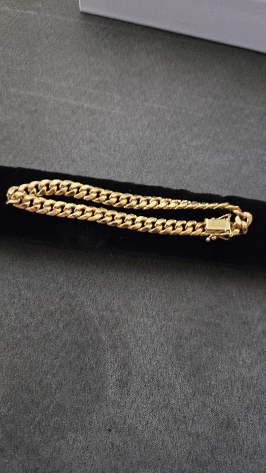 Bracelet 14k Cuban