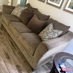 Sofa, Chair And Ottoman