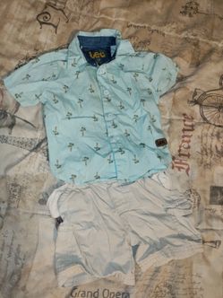 Lee Button-up Shirt With Pants