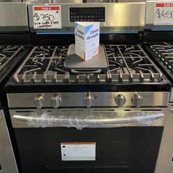 Frigidaire *New Scratch&Dent* Stainless Gas Range +10% Discount Off All Appliance 