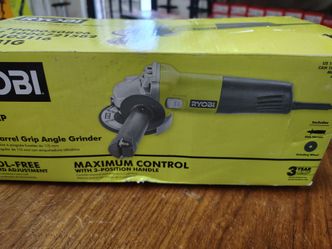 Ryobi Barrel Grip Angle Grinder