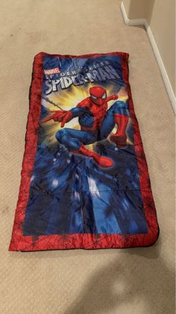 Spider man sleeping bag