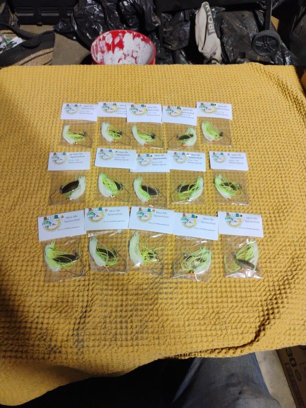 Mini-Me Spinnerbait 15 Pc Bundle