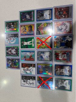 Card lot baseball/football/basketball