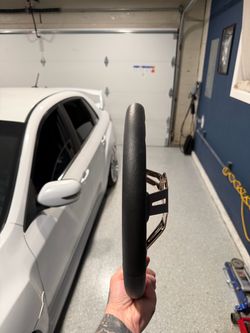 NRG quick release steering wheel