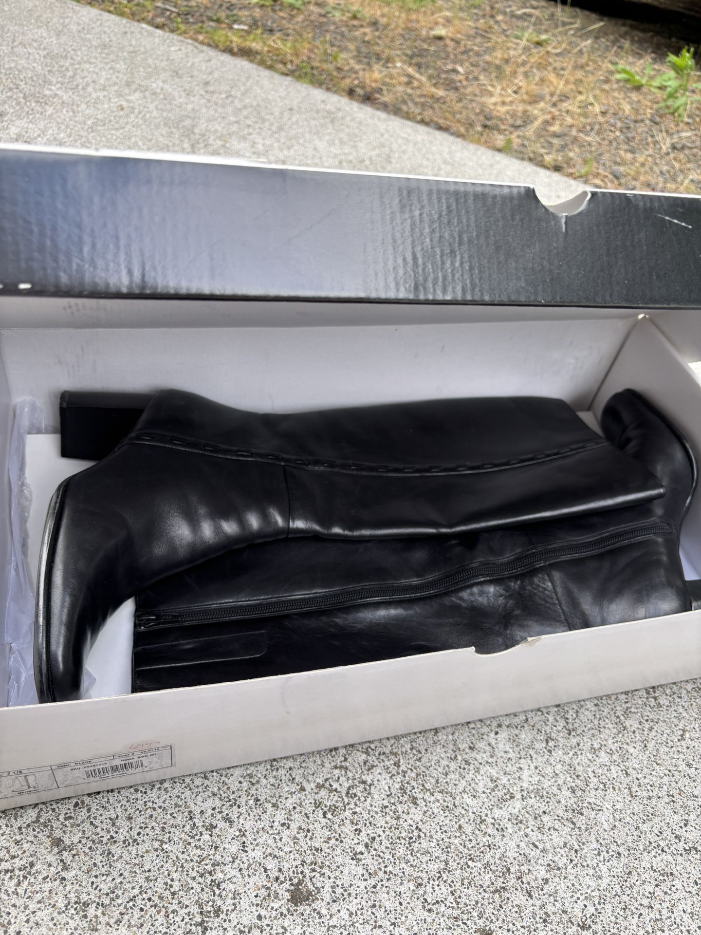 Women’s Genuine Leather Boots Size 7.5
